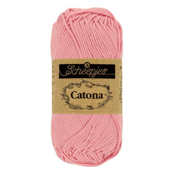 Scheepjes Catona 50g – 100% Mercerised Cotton 4 Ply Yarn for Knitting & Crochet