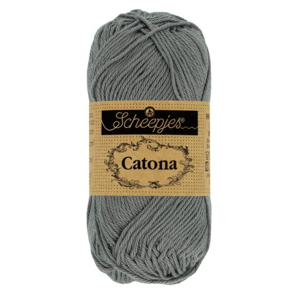 Scheepjes Catona 50g – 100% Mercerised Cotton 4 Ply Yarn for Knitting & Crochet