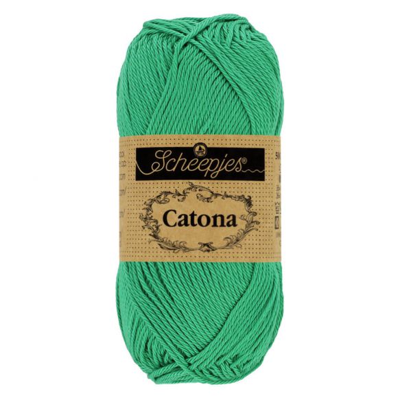 Scheepjes Catona 50g – 100% Mercerised Cotton 4 Ply Yarn for Knitting & Crochet