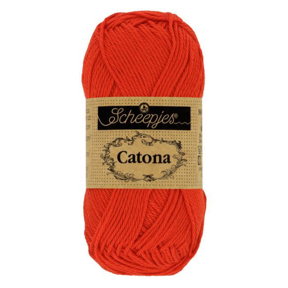 Scheepjes Catona 50g – 100% Mercerised Cotton 4 Ply Yarn for Knitting & Crochet