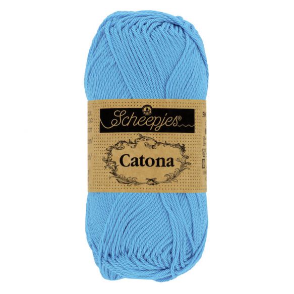 Scheepjes Catona 50g – 100% Mercerised Cotton 4 Ply Yarn for Knitting & Crochet