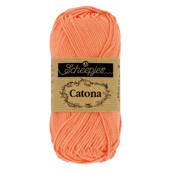 Scheepjes Catona 50g – 100% Mercerised Cotton 4 Ply Yarn for Knitting & Crochet