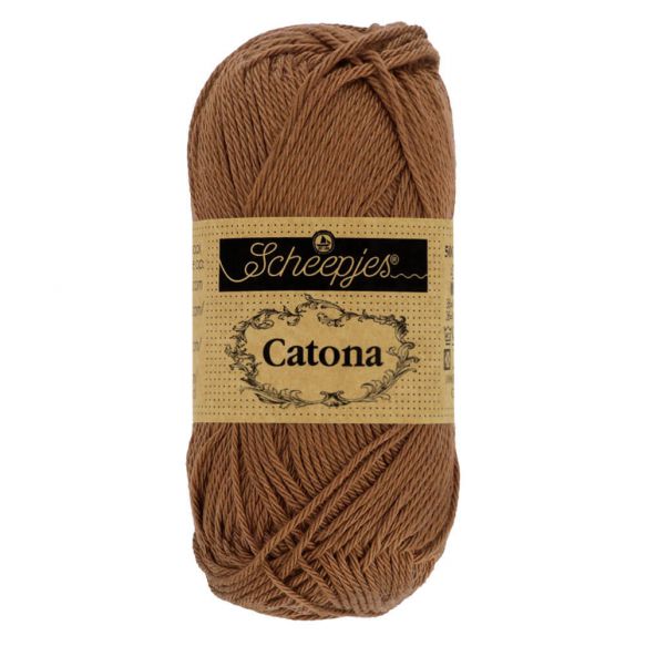 Scheepjes Catona 50g – 100% Mercerised Cotton 4 Ply Yarn for Knitting & Crochet