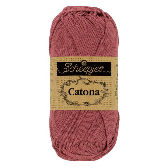 Scheepjes Catona 50g – 100% Mercerised Cotton 4 Ply Yarn for Knitting & Crochet