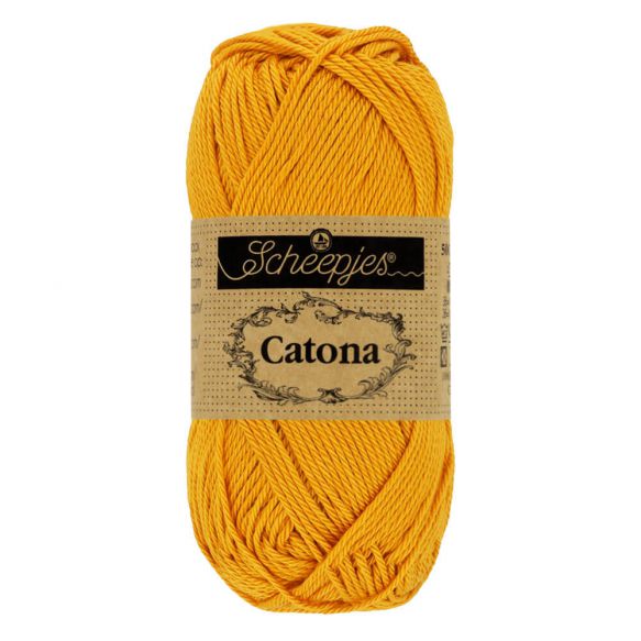 Scheepjes Catona 50g – 100% Mercerised Cotton 4 Ply Yarn for Knitting & Crochet