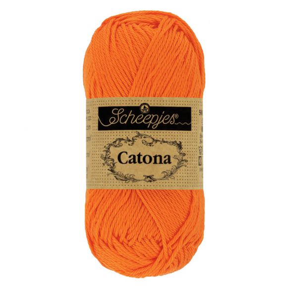 Scheepjes Catona 50g – 100% Mercerised Cotton 4 Ply Yarn for Knitting & Crochet