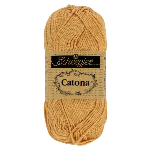 Scheepjes Catona 50g – 100% Mercerised Cotton 4 Ply Yarn for Knitting & Crochet