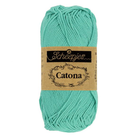 Scheepjes Catona 50g – 100% Mercerised Cotton 4 Ply Yarn for Knitting & Crochet