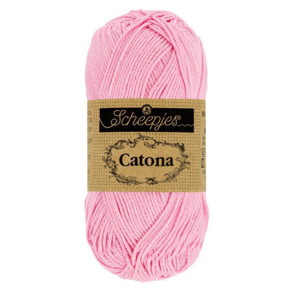 Scheepjes Catona 50g – 100% Mercerised Cotton 4 Ply Yarn for Knitting & Crochet