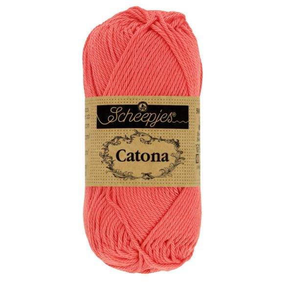 Scheepjes Catona 50g – 100% Mercerised Cotton 4 Ply Yarn for Knitting & Crochet