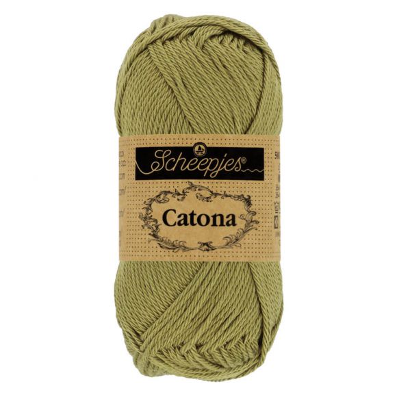 Scheepjes Catona 50g – 100% Mercerised Cotton 4 Ply Yarn for Knitting & Crochet