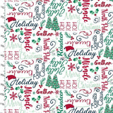 Craft Cotton Company Fabric Christmas Words (18089) 100% Cotton Believe Christmas Fabric