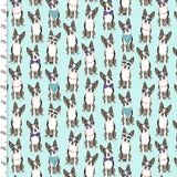 Craft Cotton Company Fabric French Bulldog (F18033) 100% Cotton Dogs Life Fabric