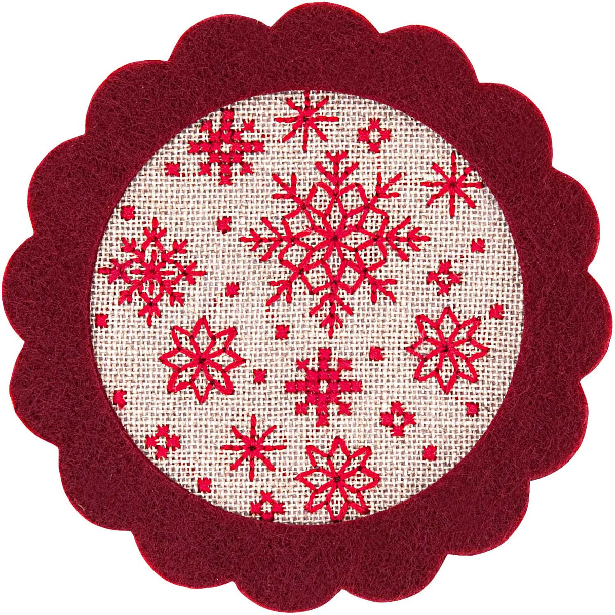 Rico Cross Stitch Star Decoration Kit