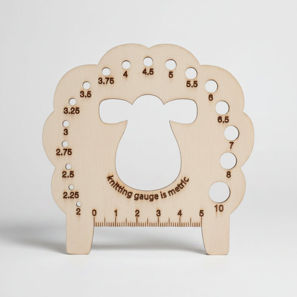 Groves Accessories Milward Sheep Knitting Needle Gauge