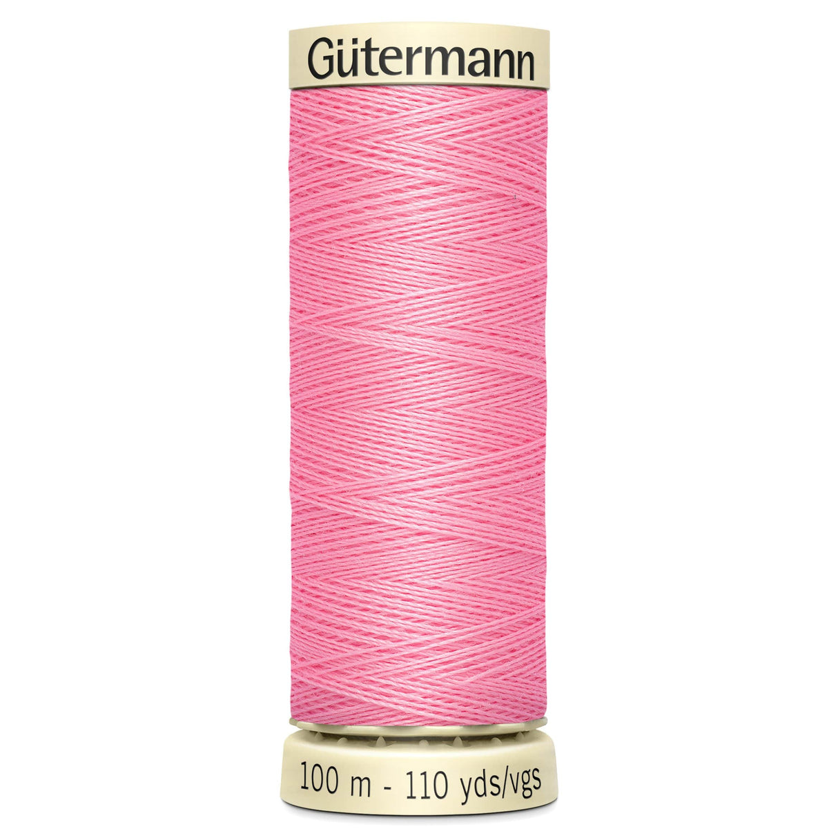 Groves Haberdashery 758 Gutermann Thread Sewing Cotton 100 m Black to Pink