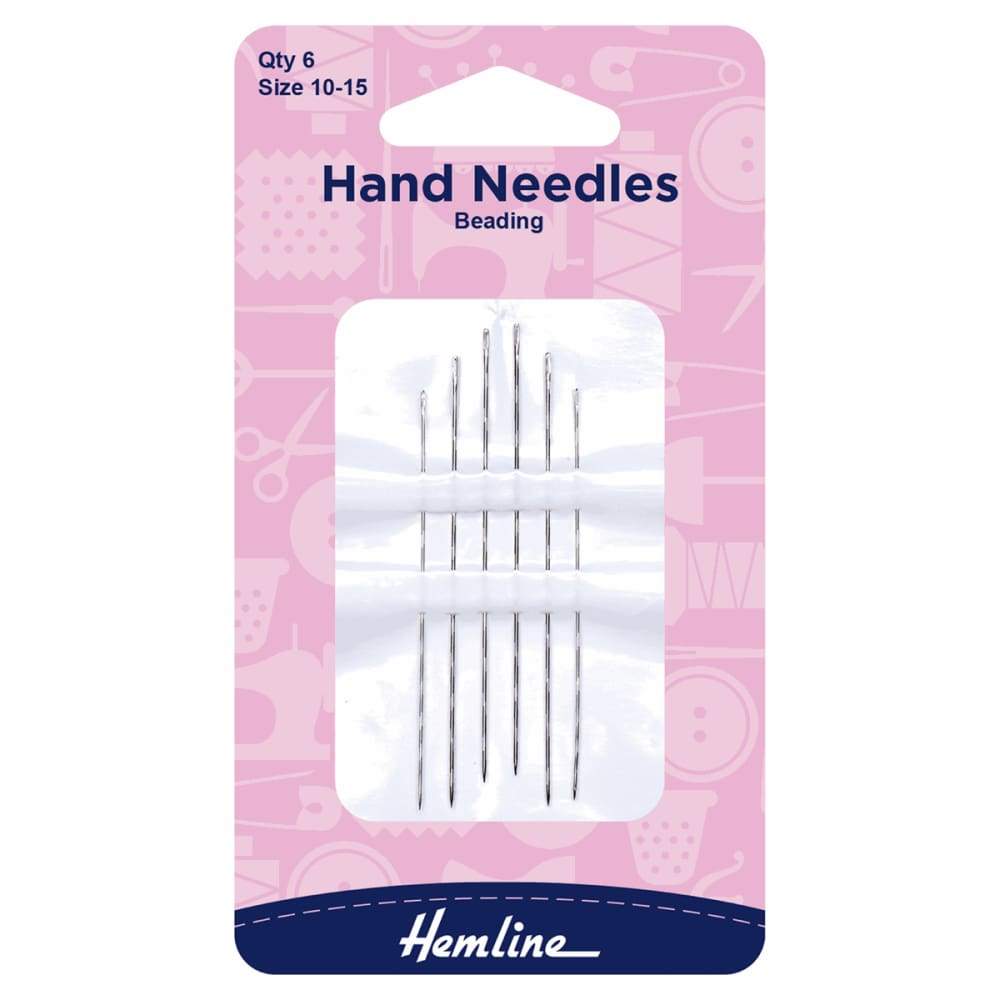 Hemline Haberdashery Hemline Beading Needles Size 10 - 15