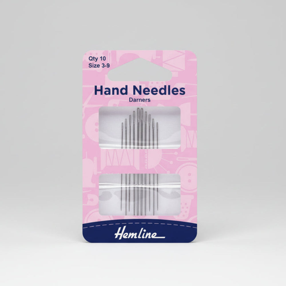 Hemline Haberdashery Hemline Darner Needles Size 3 - 9