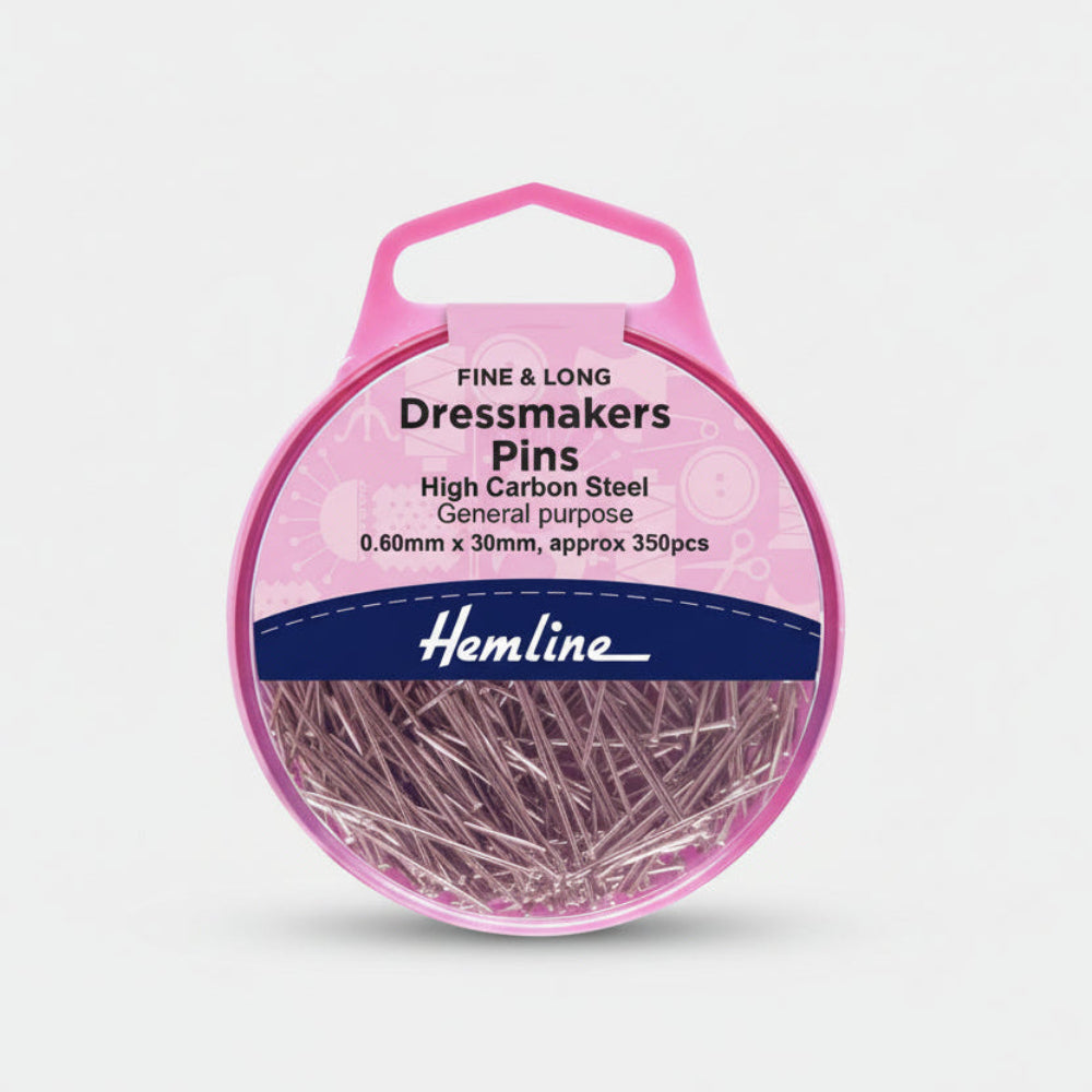 Hemline Haberdashery Hemline Dress Makers Pins 0.60 mm 350 pcs