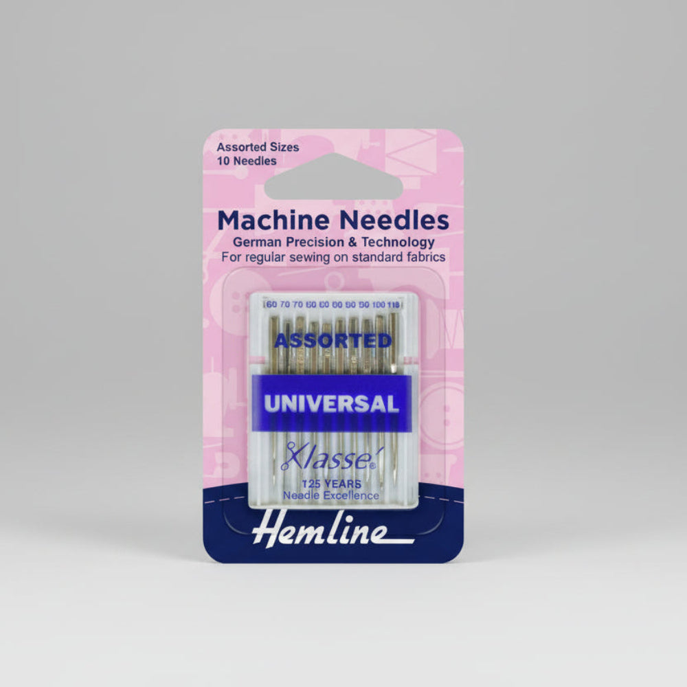 Hemline Haberdashery Hemline Sewing Machine Needles Universal Pack of 10