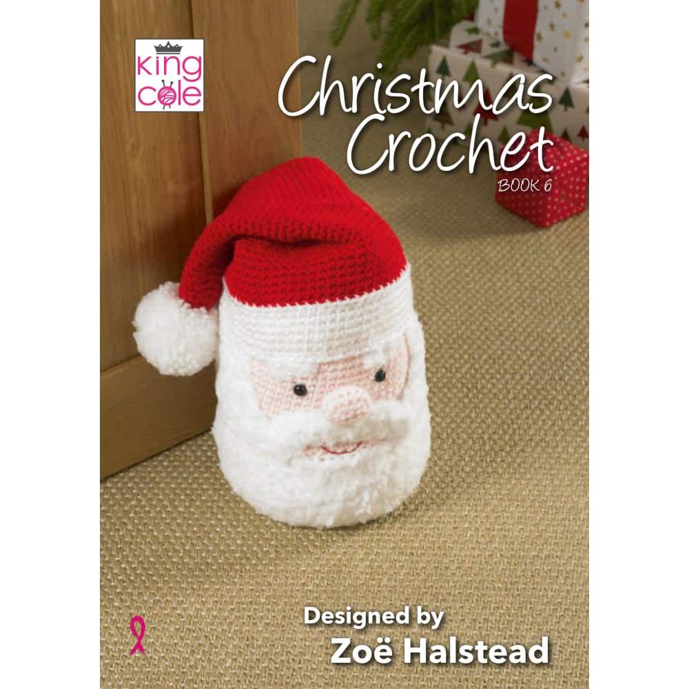 King Cole book King Cole Christmas Crochet Book 6