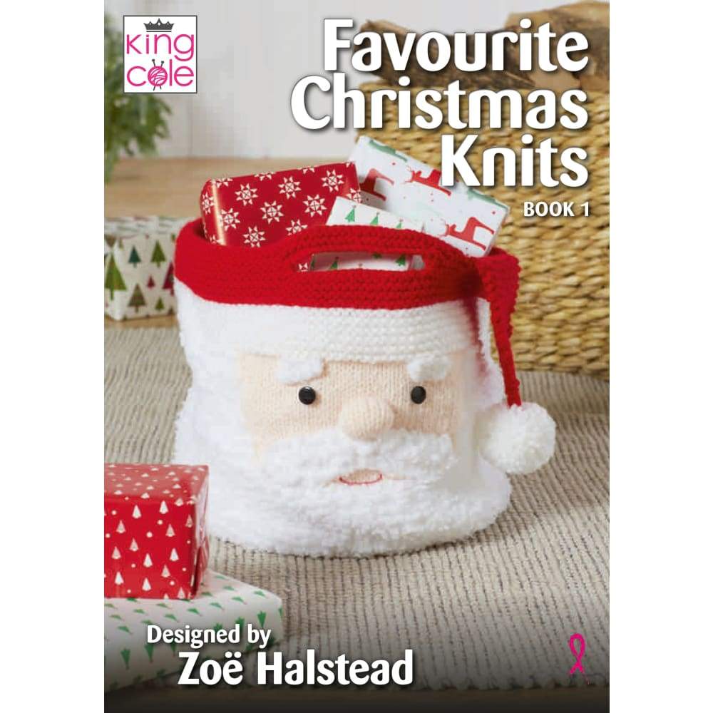 King Cole book Favourite Christmas Knits Book 1 King Cole Christmas Books