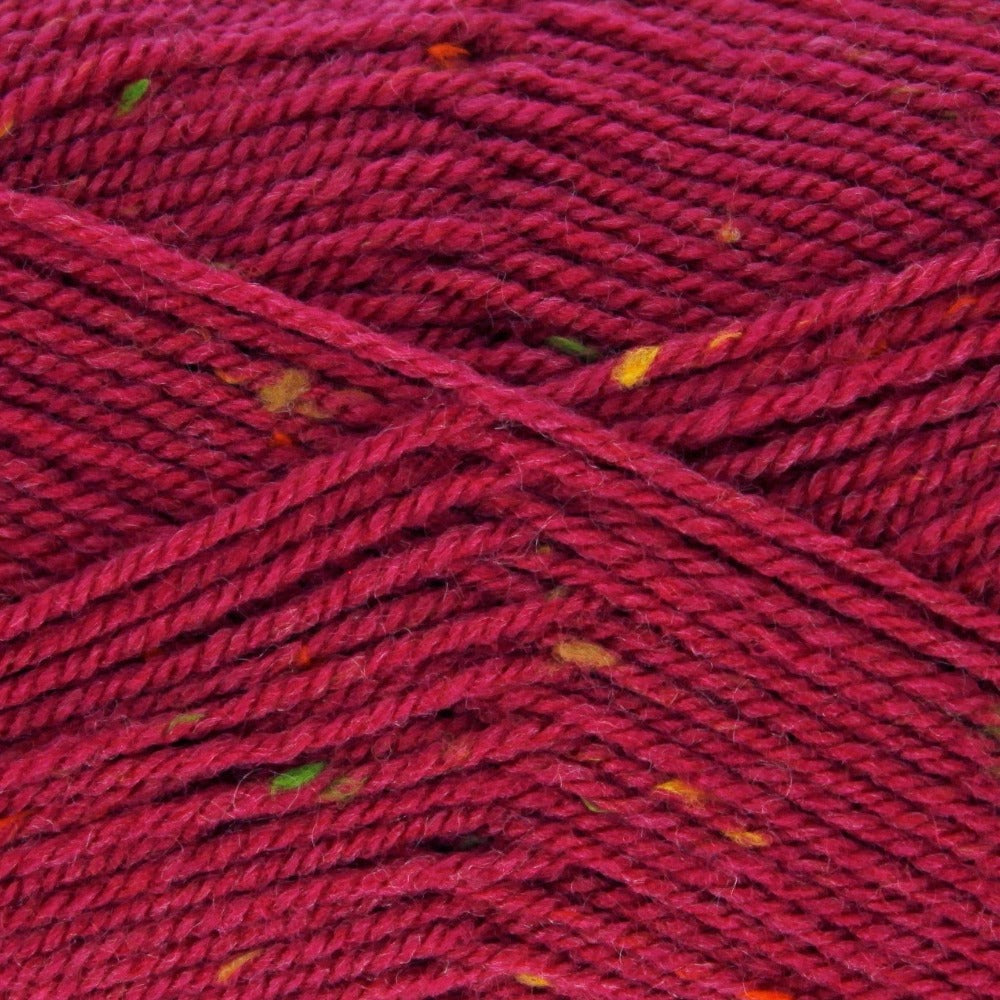 King Cole Yarn Raspberry (3324) King Cole Big Value Tweed DK Yarn