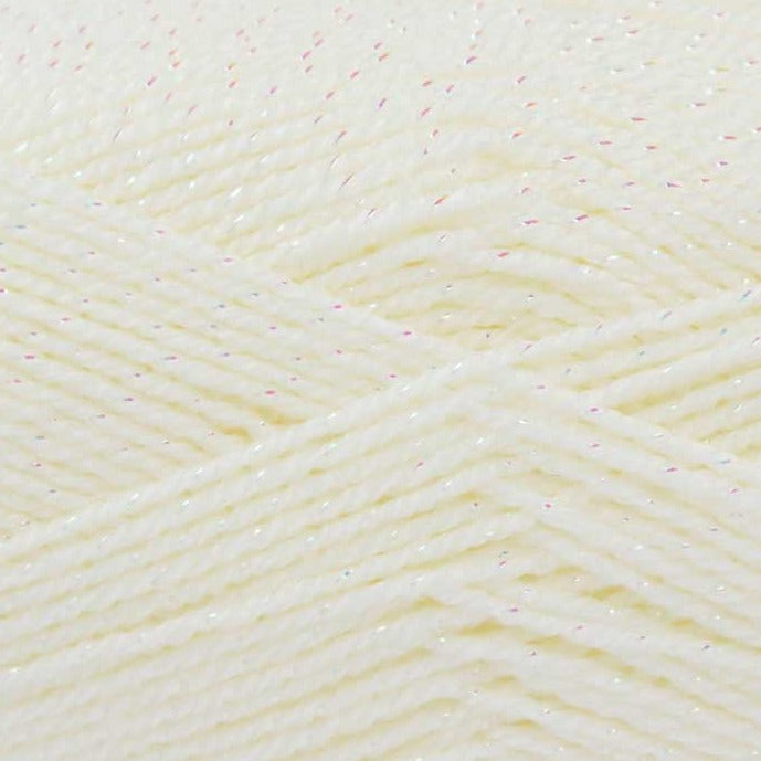 King Cole Baby Glitz DK Yarn Cream