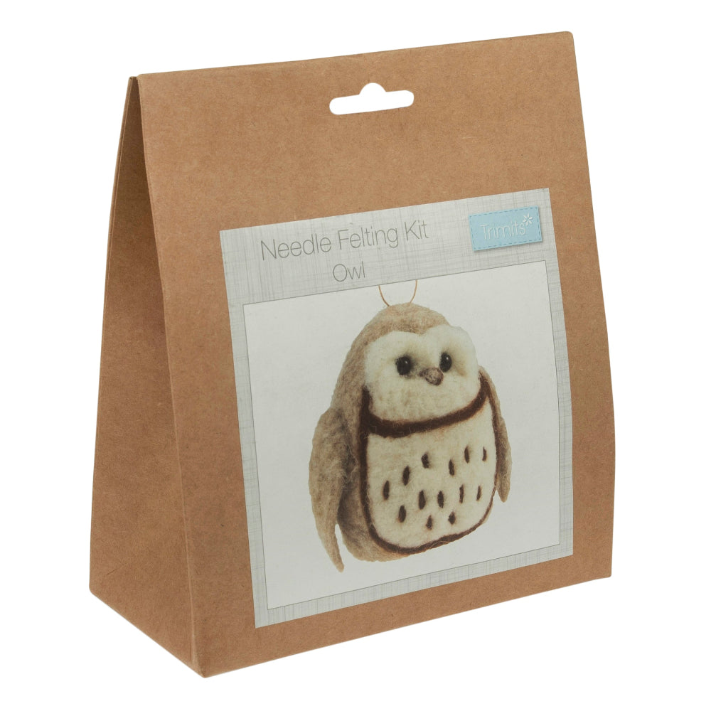 Trimits Needle Felting Kit Owl