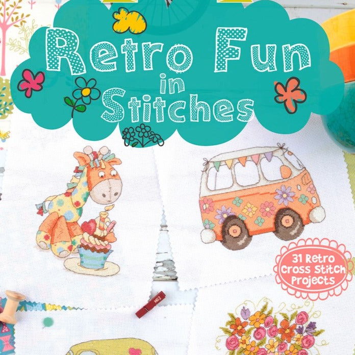 Retro Fun Stitches Book