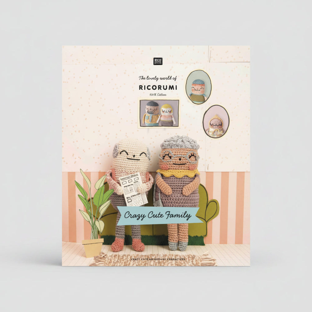 Rico book Crazy Cute Family Ricorumi Pattern Book