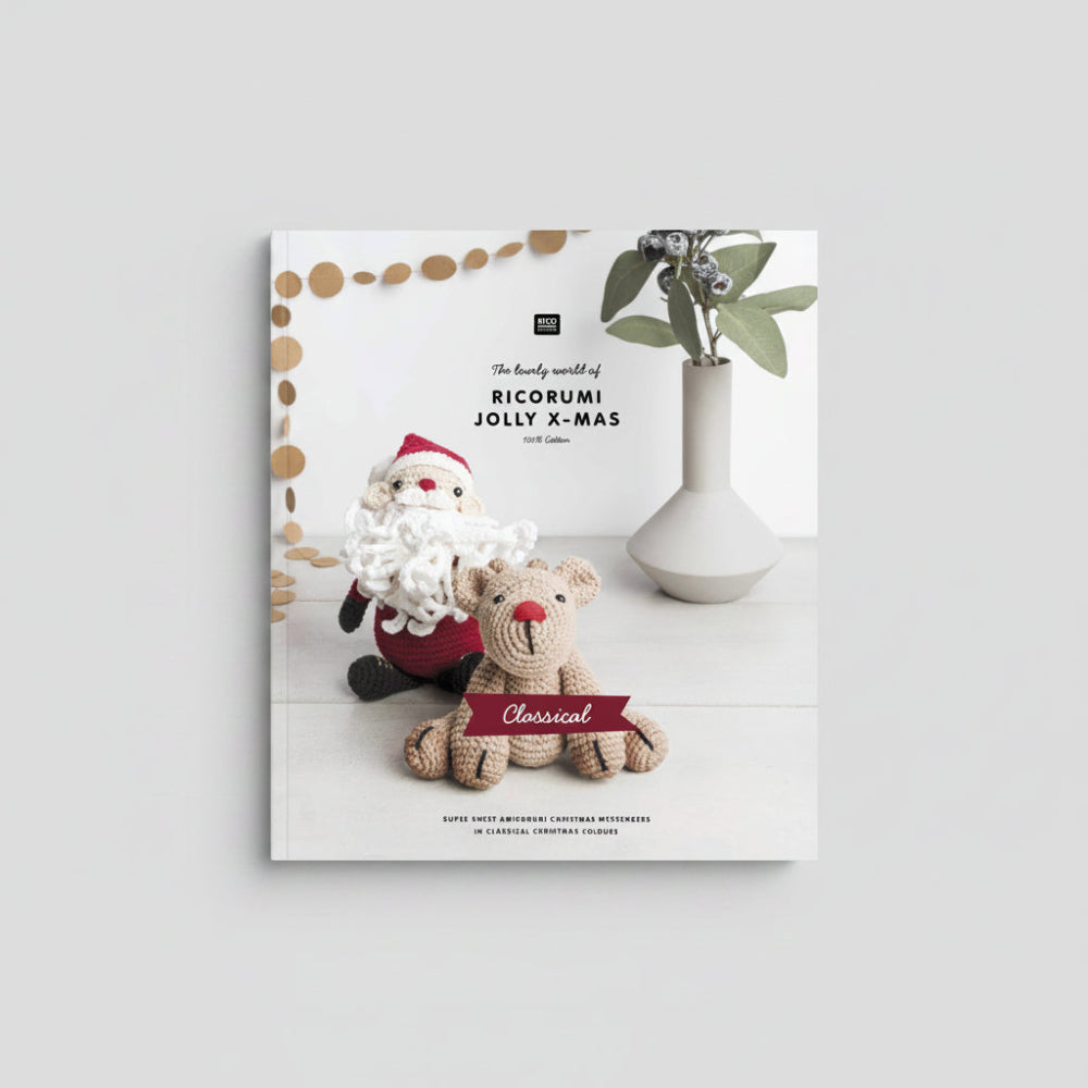 Rico book Ricorumi Jolly Xmas Classical Crochet Book