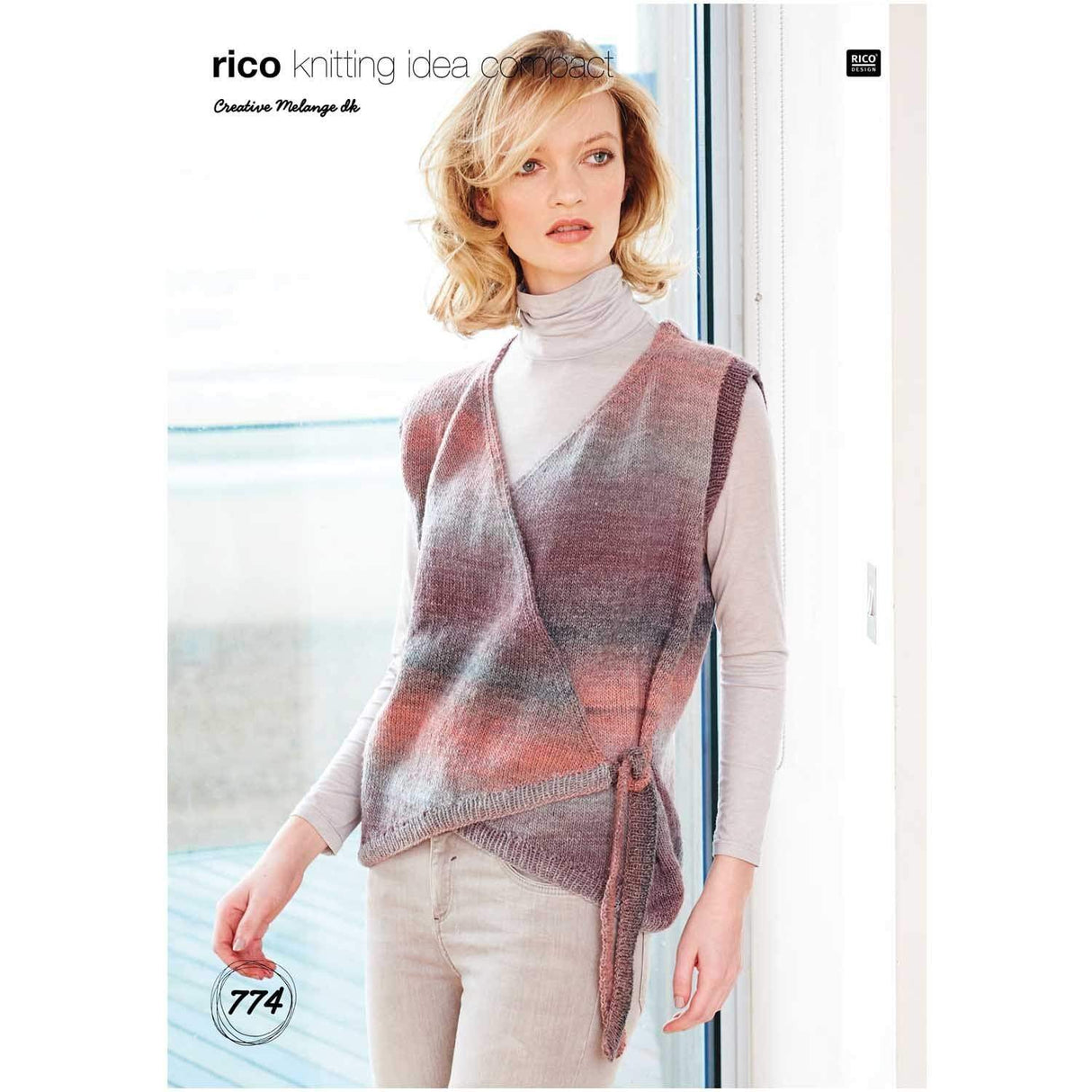 Rico Patterns Rico Creative Melange DK Knitting Pattern 774