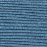 Rico Yarn Grey - Blue (057) Rico Baby Cotton Soft DK Knitting Yarn