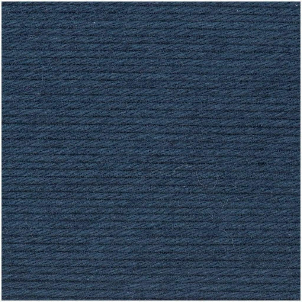 Rico Yarn Navy Blue (037) Rico Baby Cotton Soft DK Knitting Yarn