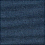 Rico Yarn Navy Blue (037) Rico Baby Cotton Soft DK Knitting Yarn