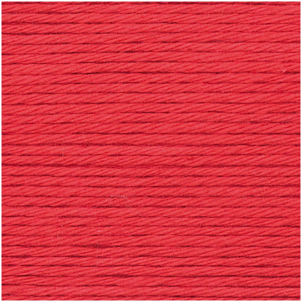 Rico Yarn Red (008) Rico Creative Cotton DK Yarn