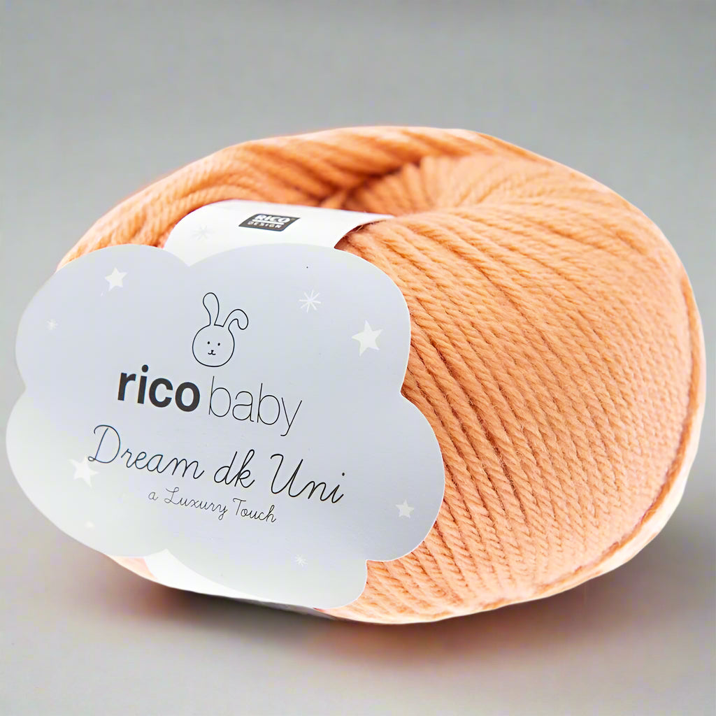 Rico Baby Dream Uni  - Soft DK Yarn for Baby Knits