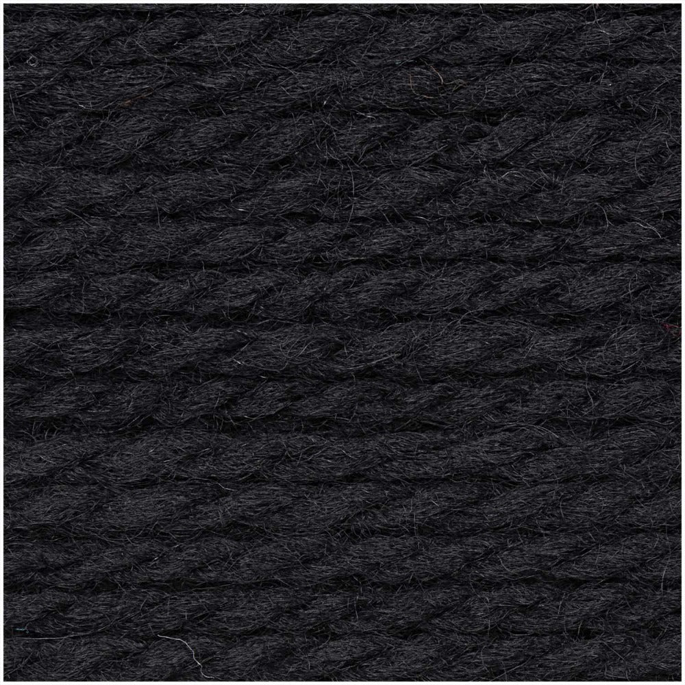 Rico Creative Soft Wool Aran Black