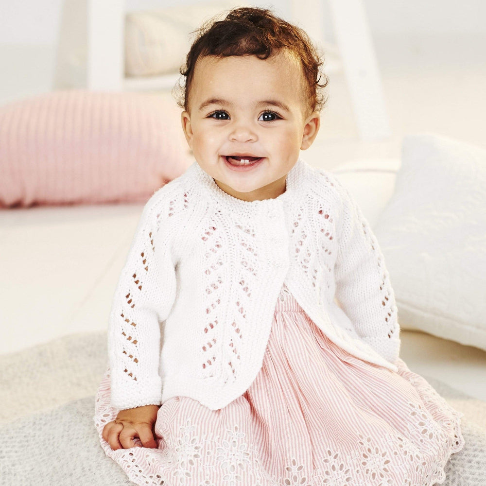 Stylecraft Patterns Stylecraft Kids Sweater and Cardigan DK Knitting Patter 9499