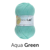 West Yorkshire Spinners Yarn Aqua Green (705) West Yorkshire Spinners Colour Lab DK Knitting Yarn