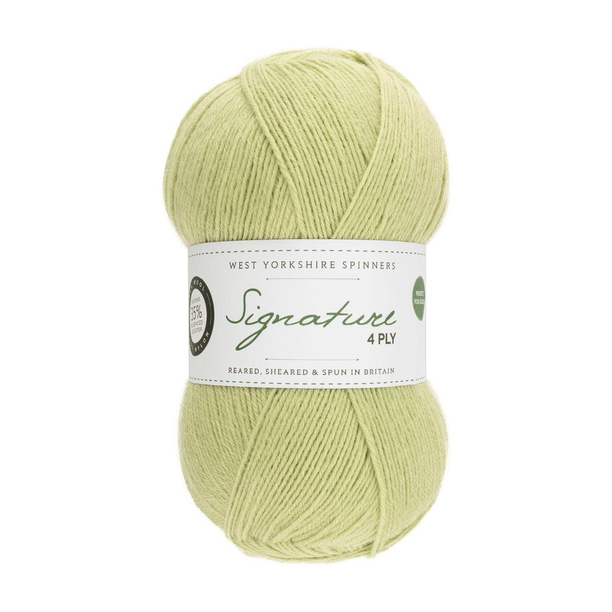 West Yorkshire Spinners Yarn Hydrangea (335) West Yorkshire Spinners Signature 4 Ply Plain Colour Sock Yarn