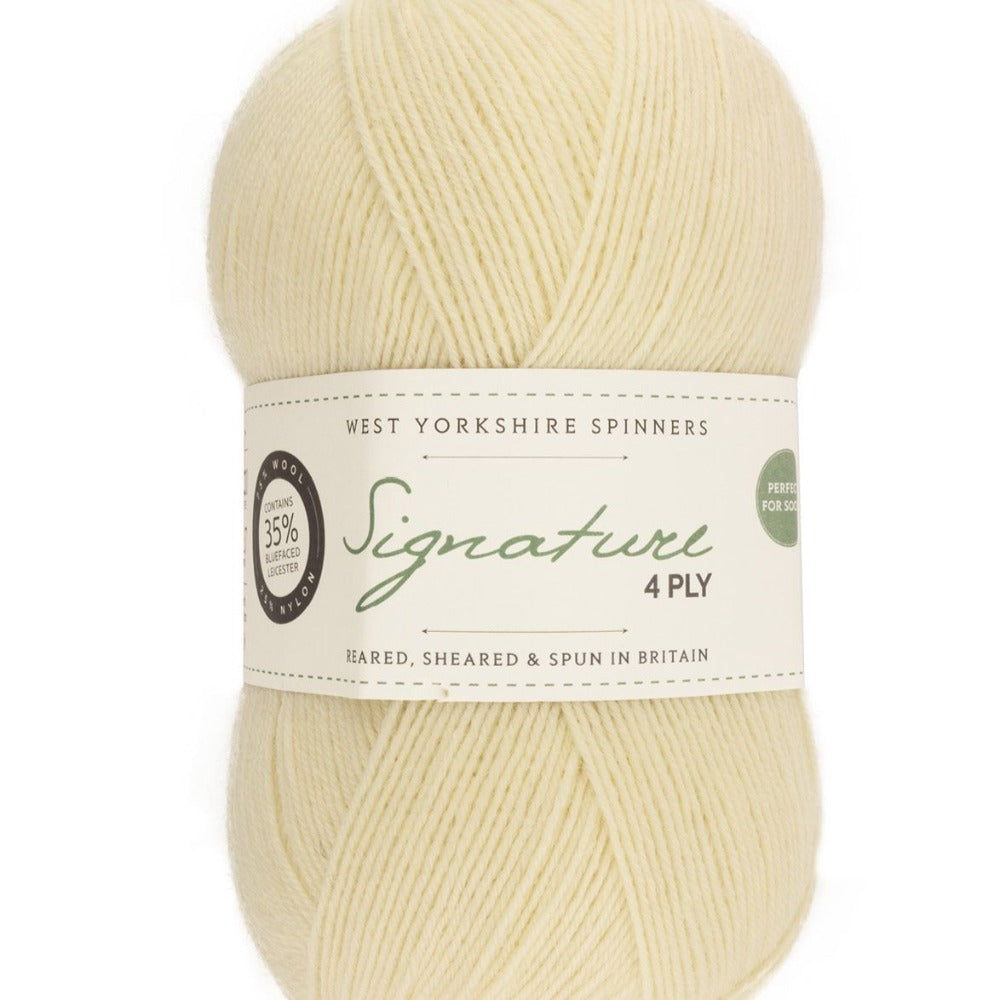 West Yorkshire Spinners Signature 4 Ply Milk Bottle