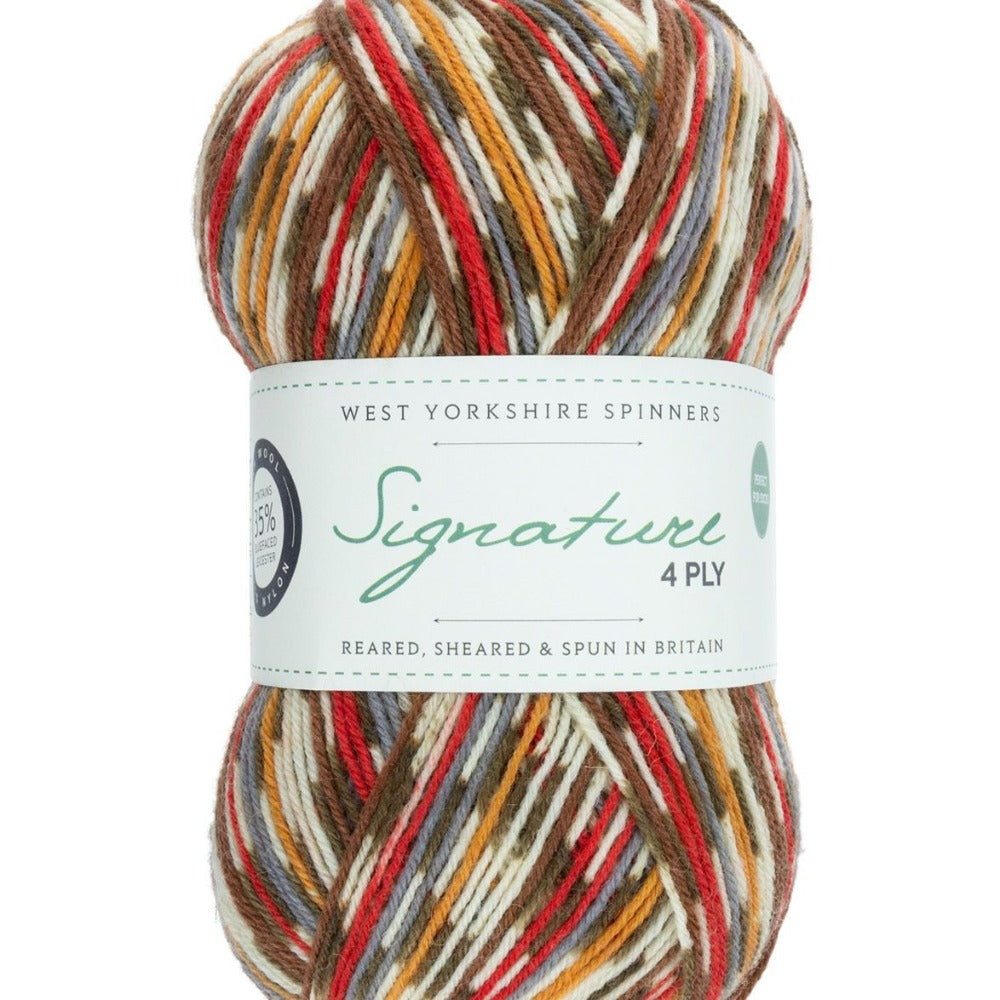 West Yorkshire Spinners Signature 4 Ply Robin