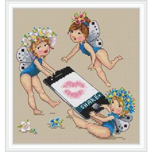 Wool n Stuff Ltd Craft Share Cross Stitch Kit