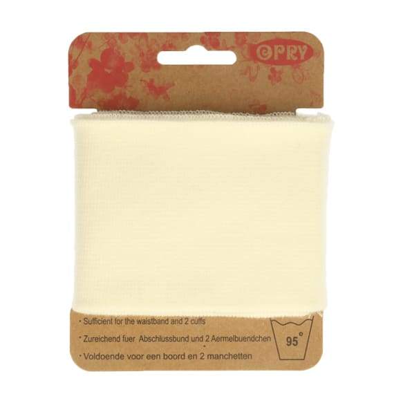 Wool n Stuff Ltd Haberdashery Cream (002) Opry Elastic Waistband and Cuffs