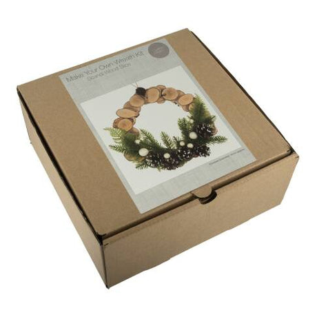 Scandi Wood Wreath Kit Box