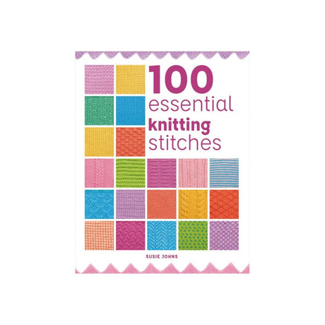 100 Essential Knitting Stitches Book