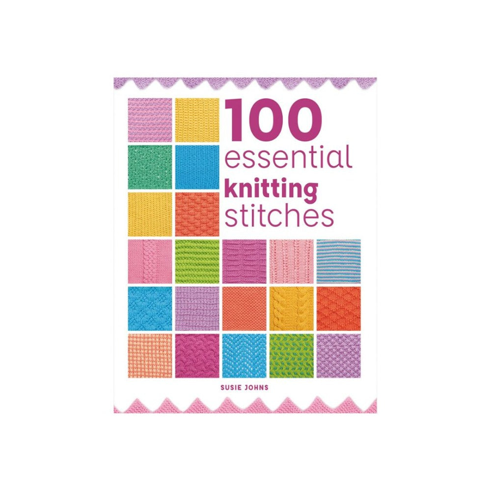 100 Essential Knitting Stitches Book