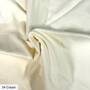 100% Organic Cotton Fabric Cream